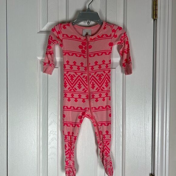 Tea Collection Girls Sleeper Size 3/6m - Picture 1 of 3